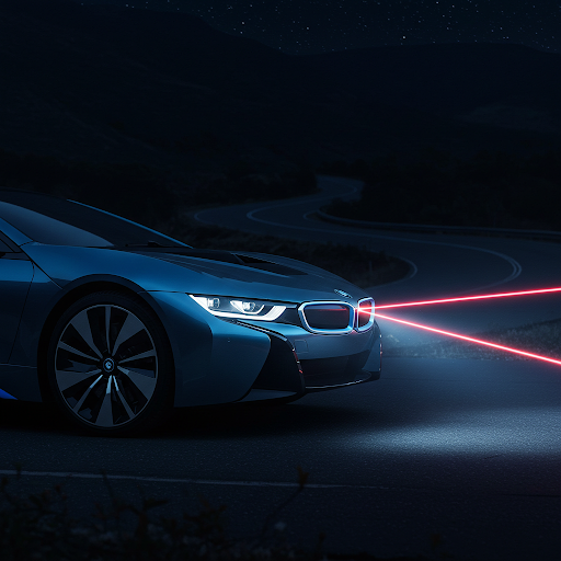 BMW Laser light: See What They Don't Want You To See!