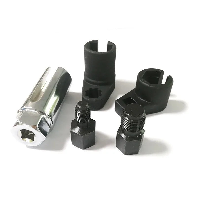 5pc Oxygen Sensor Socket Set - Universal O2 Sensor Removal Tool Kit5pc Oxygen Sensor Socket Set - Universal O2 Sensor Removal Tool Kit