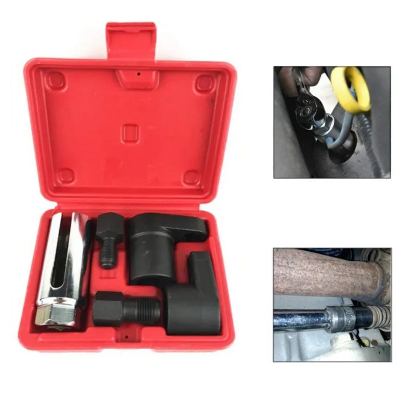 5pc Oxygen Sensor Socket Set - Universal O2 Sensor Removal Tool Kit5pc Oxygen Sensor Socket Set - Universal O2 Sensor Removal Tool Kit