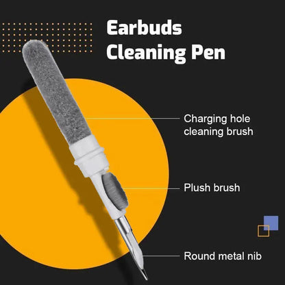 Bluetooth Earphones Cleaner Kit for Airpods Pro 1 2 Earbuds Pen Brush Wireless Headphones Case Cleaning Tools for Iphone Samsung