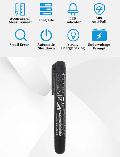 Professional Digital Brake Fluid Tester | Automotive Fluid Quality & Safety Tool