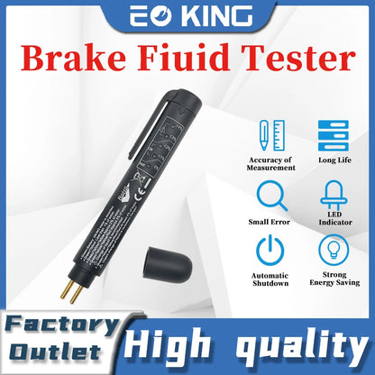 Professional Digital Brake Fluid Tester | Automotive Fluid Quality & Safety Tool