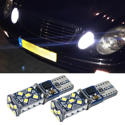 2Pcs Canbus Parking Light  For Mercedes Benz W202 W220 W124 W211 W222 X204 W164 W204 W203 W210  T10 194 168 W5W LED Bulb